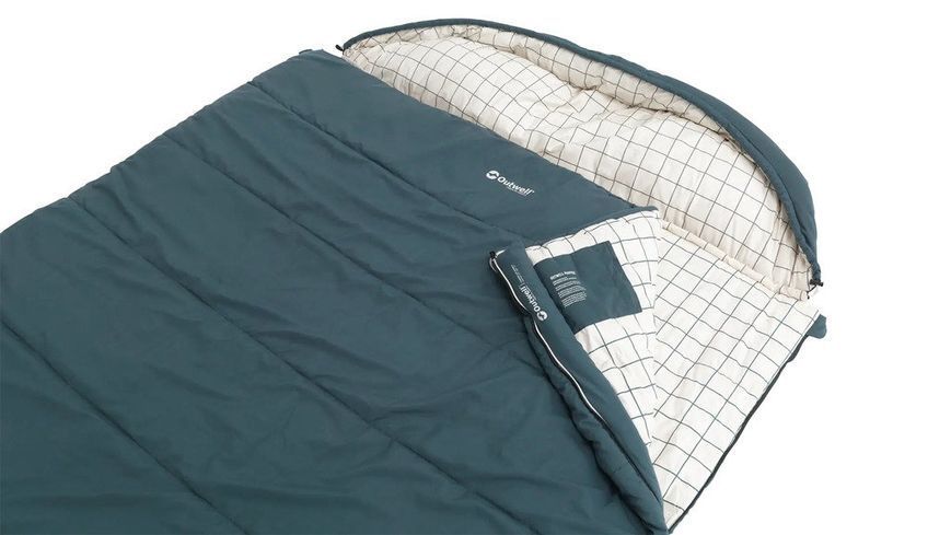 Спальний мішок двомісний Outwell Camper Lux Double Blue +5&deg;C/-1&deg;C/-16&deg;C Ковдра 3-4-сезонний 230505 фото