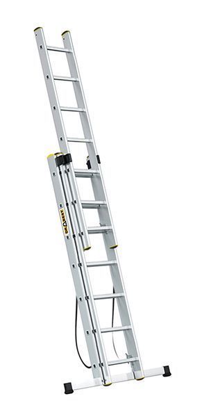 Драбина 3-секційна універсальна DRABEST PRO 3х7 сходинок (DW3/7-150) DW3/7-150 фото