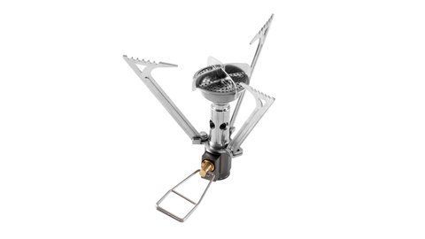 Портативна газова плитка Easy Camp Adventure Burner нержавіюча сталь латунь 9,5x9,5x9 см 680282 фото