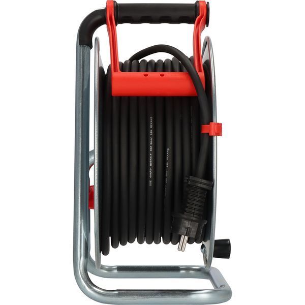 Подовжувач на котушці 40 м Brennenstuhl Garant-S 3 розетки 3300 Вт 220 В 16 А IP44 H07RN-F 3G1,5мм&sup2; чорний 1198340 фото