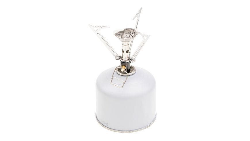Портативна газова плитка Easy Camp Adventure Burner нержавіюча сталь латунь 9,5x9,5x9 см 680282 фото