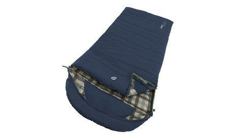 Спальний мішок ковдра Outwell бавовняний та капюшоном Camper Lux 0&deg;C/6&deg;C/23&deg;C 3-4 сезони 230420 фото