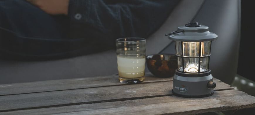 Ліхтар кемпінговий Easy Camp акумуляторний USB-C USB-A IPX4 з регулюванням яскравості 680249 фото