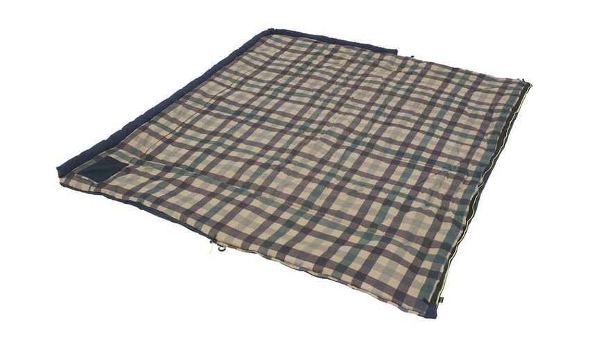 Спальний мішок ковдра Outwell бавовняний та капюшоном Camper Lux 0&deg;C/6&deg;C/23&deg;C 3-4 сезони 230420 фото