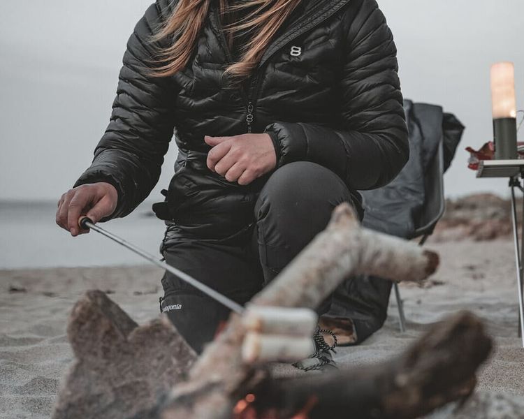 Телескопічна виделка для барбекю Easy Camp Campfire Grill Fork 86x1,9 см 680242 фото