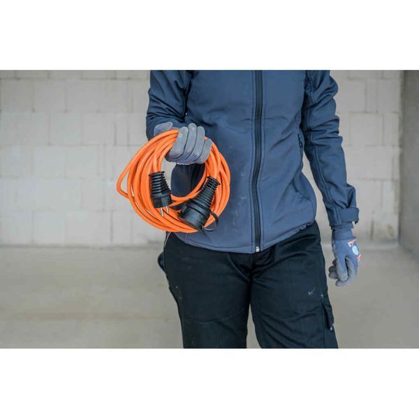Подовжувач кабельний 10 м Brennenstuhl BREMAXX AT-N05V3V3-F 3G1.5мм&sup2; 230V 16A помаранчевий 1169930 фото