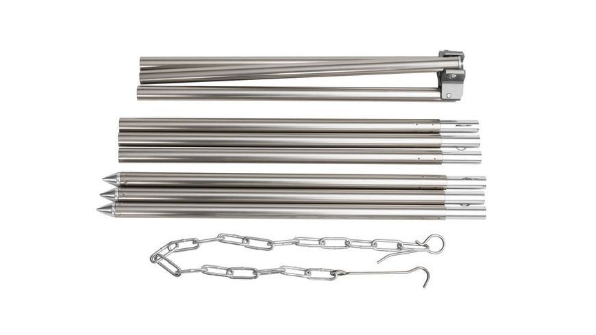 Тринога алюмінієва для багаття Easy Camp Campfire Aluminum Tripod висота 116 см 680241 фото