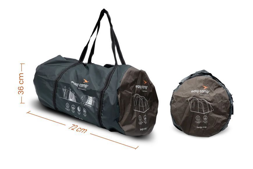 Туристичний намет Easy Camp Senja 4 Air 4-місний 120518 фото