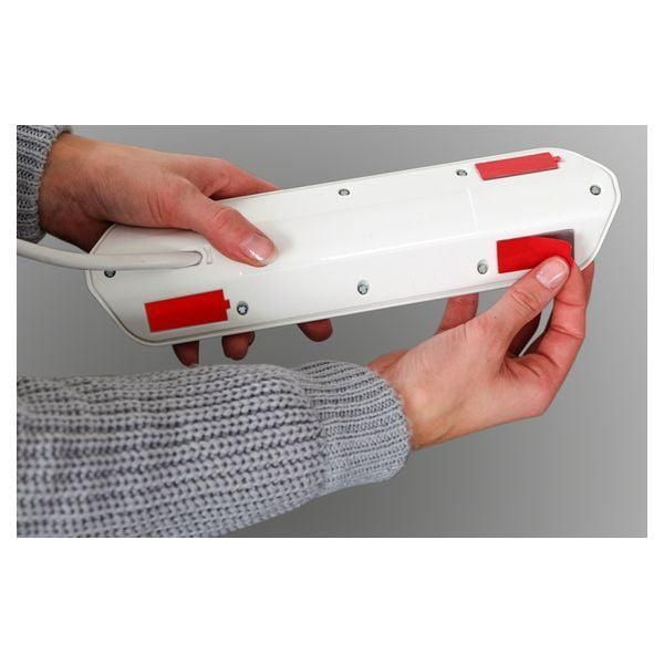 Подовжувач 2 метри 4 розетки Brennenstuhl Estilo 2 USB 5V/3100 mA 3500 Вт білий 1153590420 фото