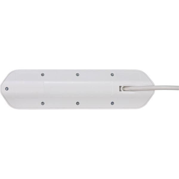 Подовжувач 2 метри 4 розетки Brennenstuhl Estilo 2 USB 5V/3100 mA 3500 Вт білий 1153590420 фото