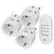 Розетка з пультом ДУ Brennenstuhl Comfort-Line Mini 3шт (1507070) фото 1