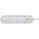 Подовжувач 2 метри 4 розетки Brennenstuhl Estilo 2 USB 5V/3100 mA 3500 Вт білий фото 2