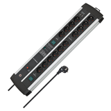 Мережевий фільтр 3 метри 14 розеток Premium Protect-Line 120000А EMI/RFI 2 USB 5V/3100 mA 3680 Вт 16 А 3х1,5мм&sup2; (1392000232)  фото