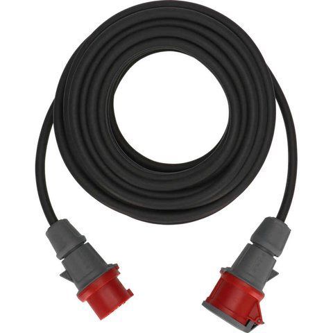 Подовжувач силовий 25 м Brennenstuhl Professional CEE H07RN-F 5G2.5мм&sup2; 400V 16A чорний 1167720 фото