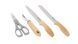 Набір ножів + овочечистка + ножниці Outwell Chena Knife Set w/Peeler & Scissors фото 1