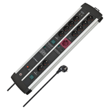Мережевий фільтр 3 метри 11 розеток Premium Protect-Line 120000А EMI/RFI 2 USB 5V/3100 mA 3680 Вт 16 А 3х1,5мм&sup2; (1392000230)  фото