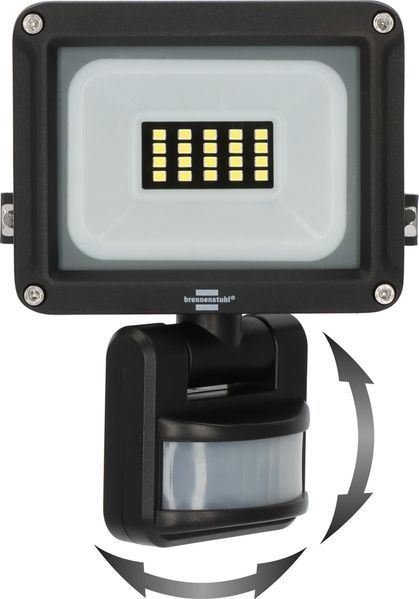 Прожектор фасадний світлодіодний JARO 1060 P IP65 10W 1150lm 6500K з датчиком руху (1171250142) 1171250142 фото