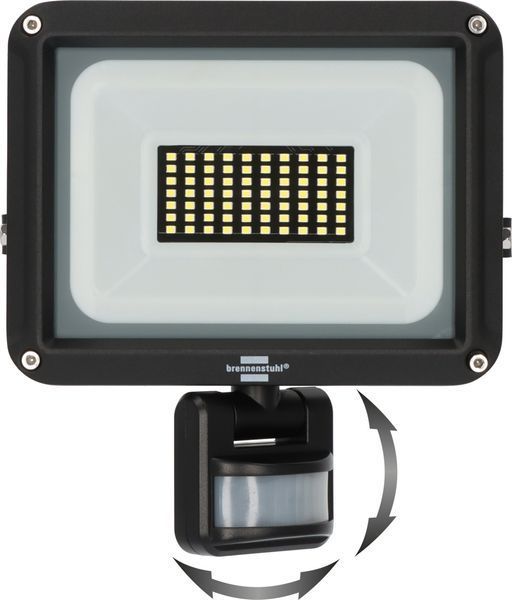 Прожектор фасадний світлодіодний JARO 4060 P IP65 30W 3450lm 6500K з датчиком руху (1171250342) 1171250342 фото