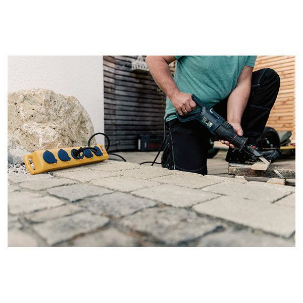 Подовжувач 5 метрів 5 розеток Brennenstuhl Super-Solid SL 554 3500 Вт ПЗВ IP54 жовтий 1159900805 фото