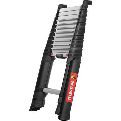 Телескопічна драбина TELESTEPS Prime Line S 13 сходинок 4.1 м 72241-781 фото