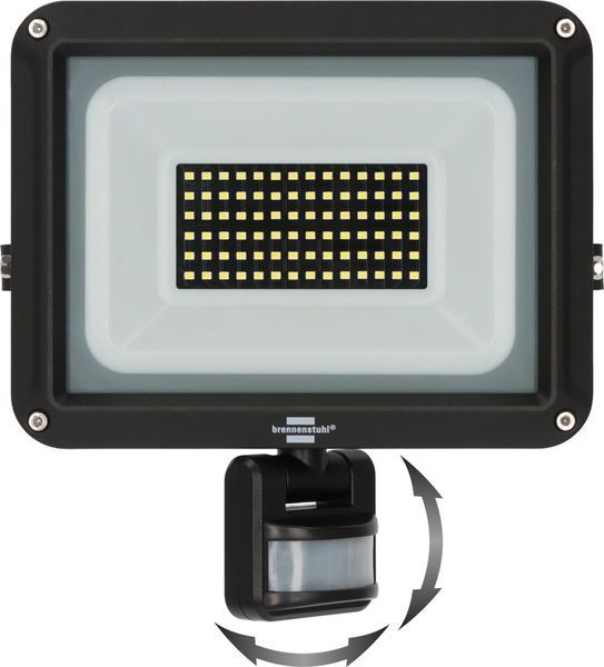 Прожектор фасадний світлодіодний JARO 7060 P IP65 50W 5800lm 6500K з датчиком руху (1171250542) 1171250542 фото