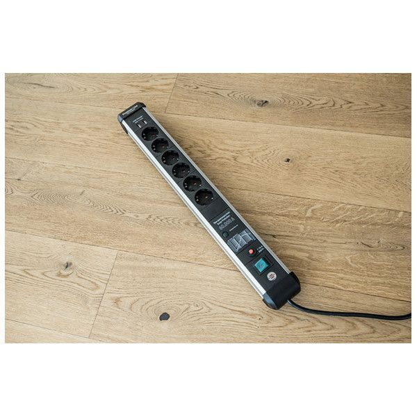 Мережевий фільтр 3 метри 6 розеток Brennenstuhl Premium Protect-Line 60000A EMI/RFI 2 USB Type-A 5V/3100 mA 3500 Вт 16 А 3х1,5мм&sup2; 1391010610 фото