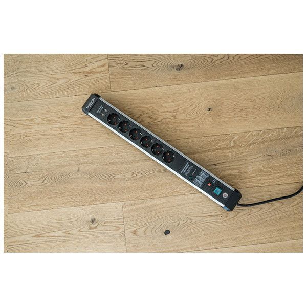 Мережевий фільтр 3 метри 6 розеток Brennenstuhl Premium Protect-Line 60000A EMI/RFI 2 USB Type-A 5V/3100 mA 3500 Вт 16 А 3х1,5мм&sup2; 1391010610 фото