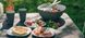 Набір посуду для пікніка Outwell Gala 4 Person Dinner Set Shadow Green 4 предмети фото 6