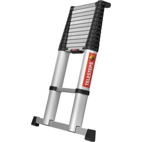Телескопічна драбина TELESTEPS Eco Line SB 12 сходинок 3.8 м 20138-601 фото