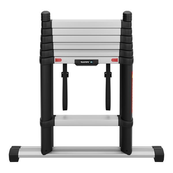 Телескопічна драбина-стремянка TELESTEPS Combi Line 5+2 сходинок 2.3 м 72423-681 фото