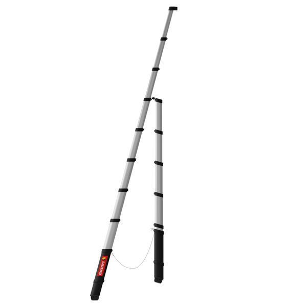Телескопічна драбина-стремянка TELESTEPS Combi Line 7+2 сходинок 3.0 м 72430-681 фото