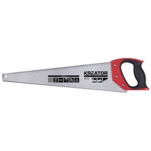 Пилка по дереву 500мм 11 TPI Kreator KRT801102 фото