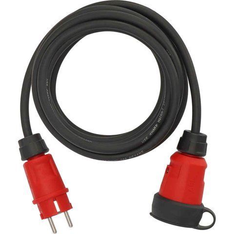 Подовжувач кабельний 5 м Brennenstuhl Professional H07RN-F 3G1.5мм&sup2; 230V 16A чорний 9161050110 фото