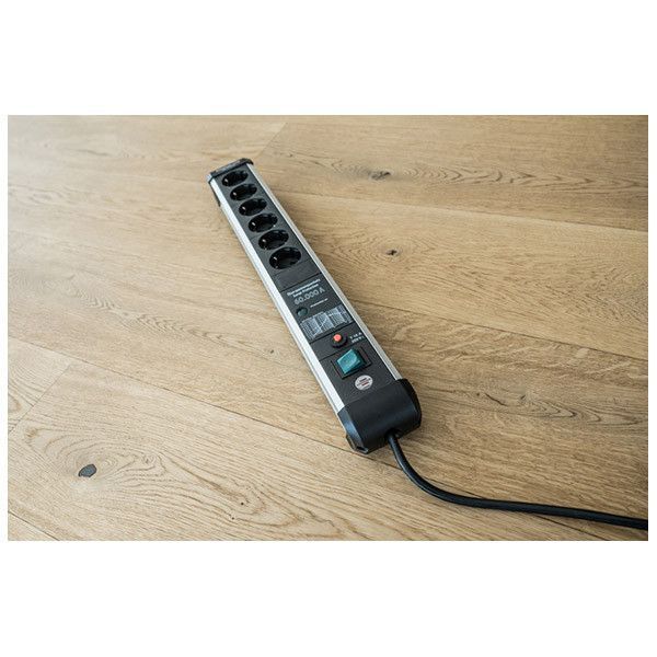 Мережевий фільтр 3 метри 6 розеток Brennenstuhl Premium Protect-Line 60000A EMI/RFI 3500 Вт 16 А 3х1,5мм&sup2; 1391010600 фото