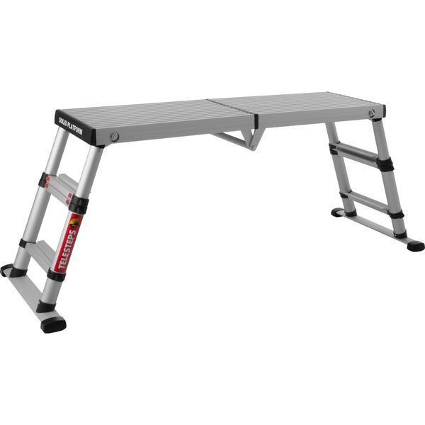 Телескопічна робоча платформа TELESTEPS Solid Line 3 сходинки 0.88 м 61209-601 фото