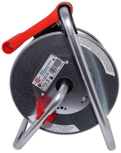 Подовжувач на котушці 25 м Brennenstuhl Garant-S 3 розетки 3300 Вт 220 В 16 А IP44 H05RR-F 3G1,5мм&sup2; чорний 1198520 фото