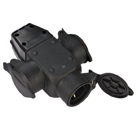 Трійник силовий Brennenstuhl 220V 16A IP44 (1082120) 1082120 фото