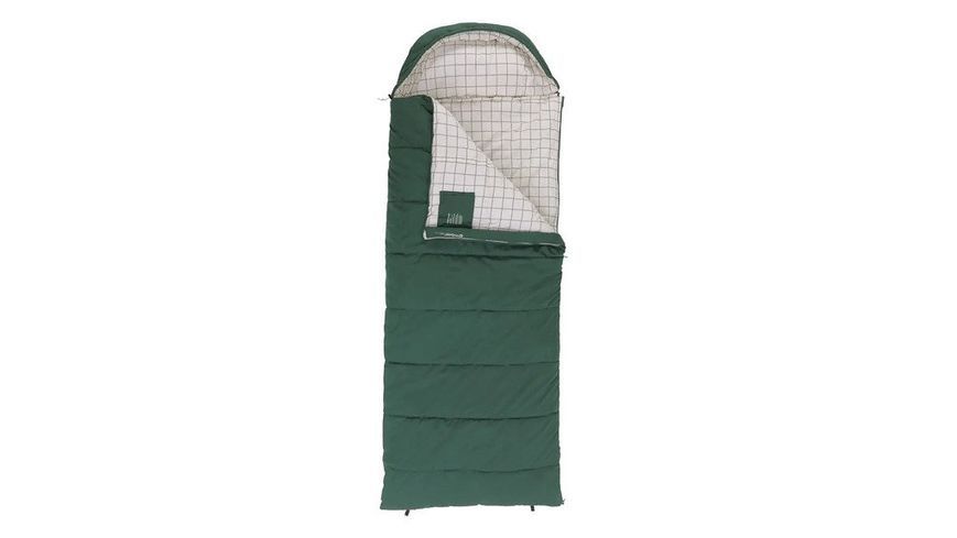 Спальний мішок Outwell Camper Prime Green +5&deg;C/0&deg;C/-15&deg;C Ковдра 2-3-сезонний 230499 фото