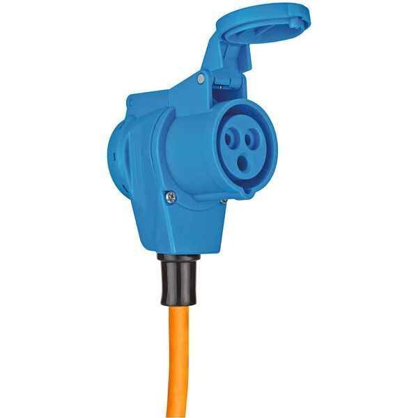 Подовжувач адаптер силовий 3 м Brennenstuhl CEE/CEE+Shuko H07RN-F 3G2.5мм&sup2; 230V 16A помаранчевий 1167650503 фото