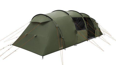 Намет сімейний на 8 осіб Easy Camp Leka Twin на осіб 2000 мм 2 спальні з тамбуром 120493 фото