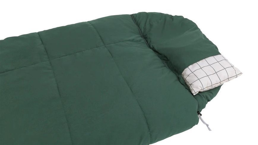 Спальний мішок Outwell Camper Prime Green +5&deg;C/0&deg;C/-15&deg;C Ковдра 2-3-сезонний 230500 фото