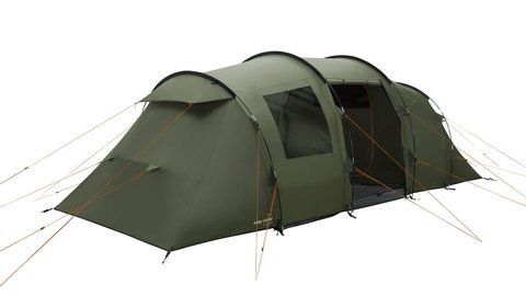 Намет туристичний на 6 осіб Easy Camp Leka Twin на осіб 3000 мм 2 спальні з тамбуром 120492 фото