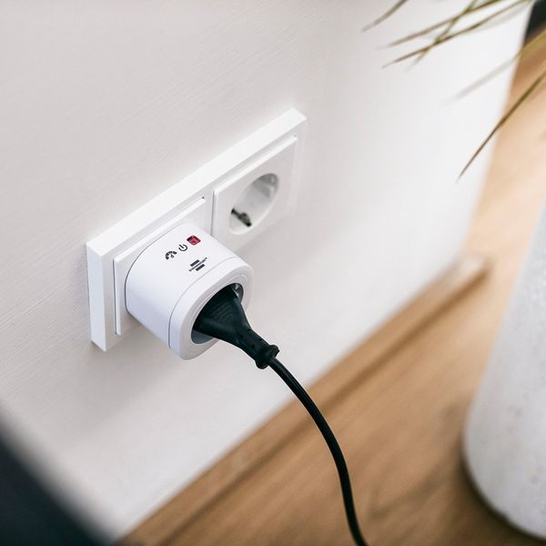 Розетка WI FI WAE 3600 XS01 ІР 20 таймер ватметр 3680Вт 1294880 фото