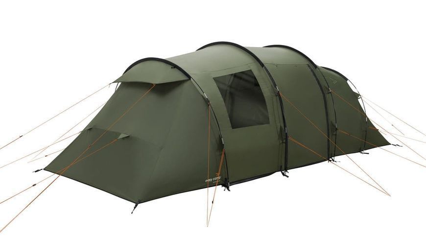 Намет туристичний на 6 осіб Easy Camp Leka Twin на осіб 3000 мм 2 спальні з тамбуром 120492 фото