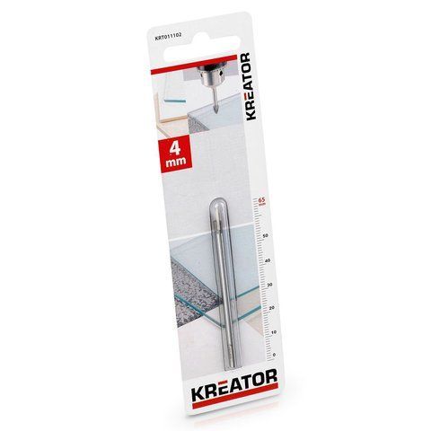 Свердло по плитці та склу &Oslash; 4x65mm Kreator KRT011102 фото
