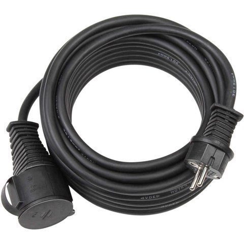Подовжувач кабельний 25 м Brennenstuhl H07RN-F 3G1.5мм&sup2; 230V 16A чорний 1167820 фото