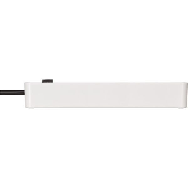 Подовжувач 1,5 метра 3 розетки Brennenstuhl Ecolor 3500 Вт таймер зворотнього відліку USB-A USB-C чорно-білий 1153230026 фото
