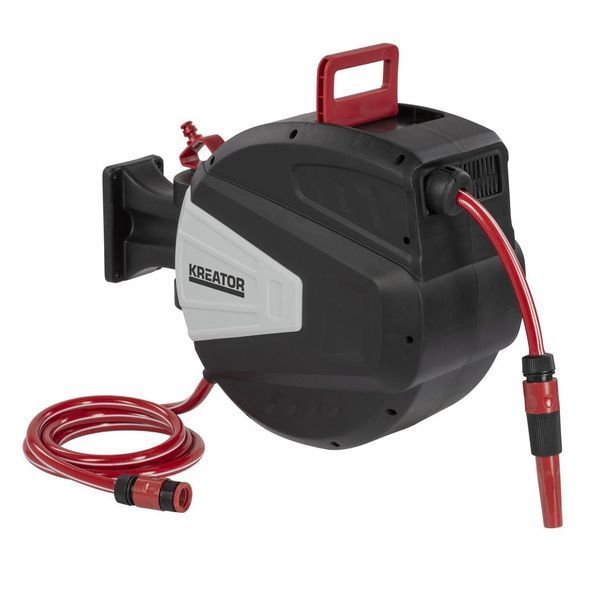 Котушка зі шлангом для поливу 20м O 1/2" Kreator KRTGR6713 фото