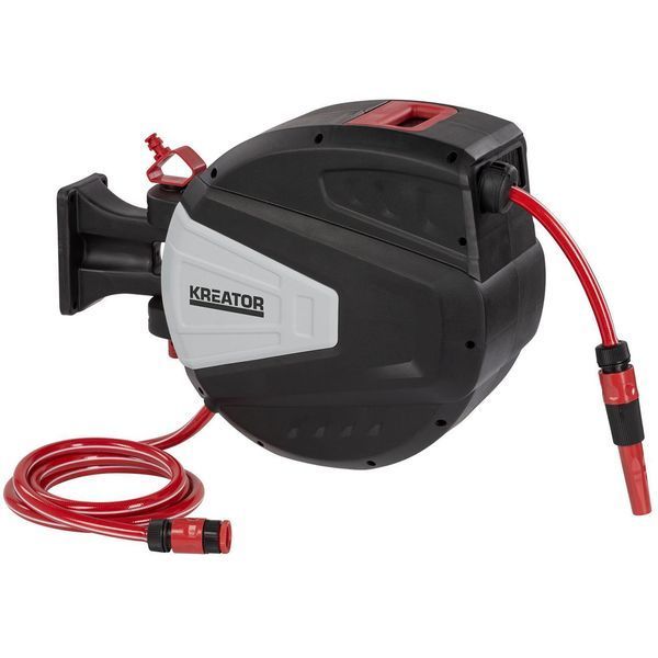Котушка зі шлангом для поливу 20м O 1/2" Kreator KRTGR6713 фото