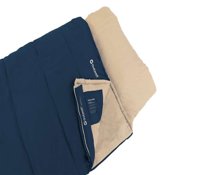 Спальний мішок Outwell Contour Lux Deep Blue +3&deg;C/-3&deg;C/-19&deg;C Ковдра Літо/зима 3-сезонний 230486 фото